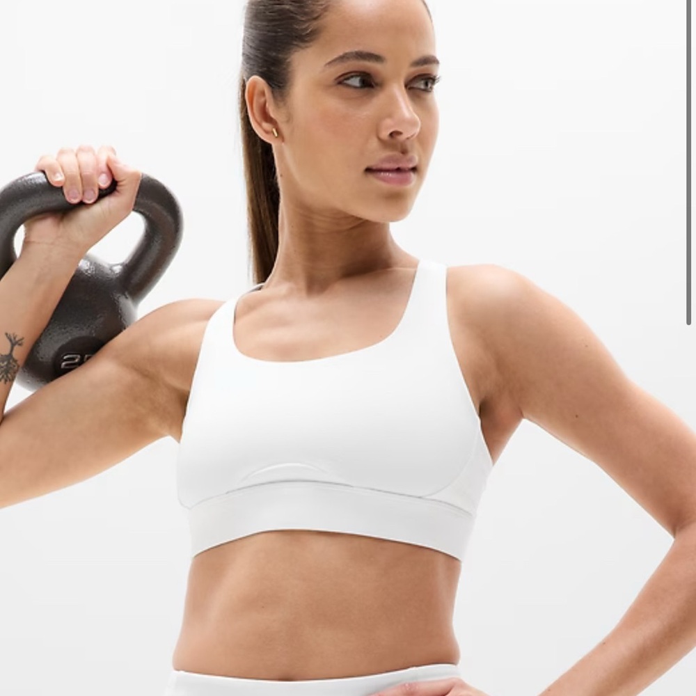 Athleta White Sports Bra